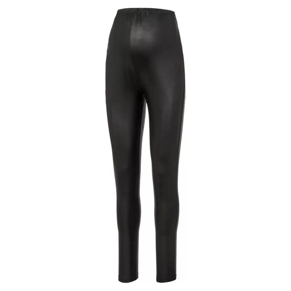 Sale | Tessa Coated Legging Black Positiekleding