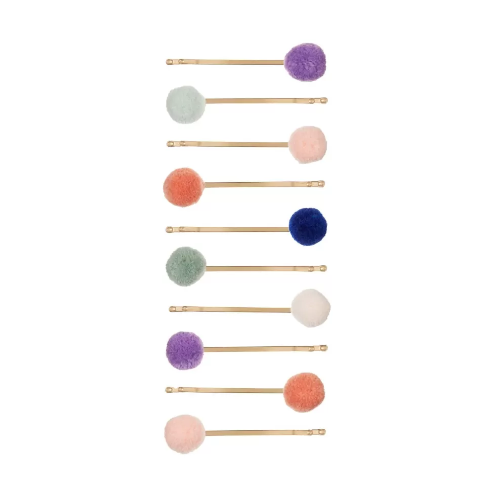 Cheap | Marseille Mini Pompom Grips | Schuifjes Haaraccessoires