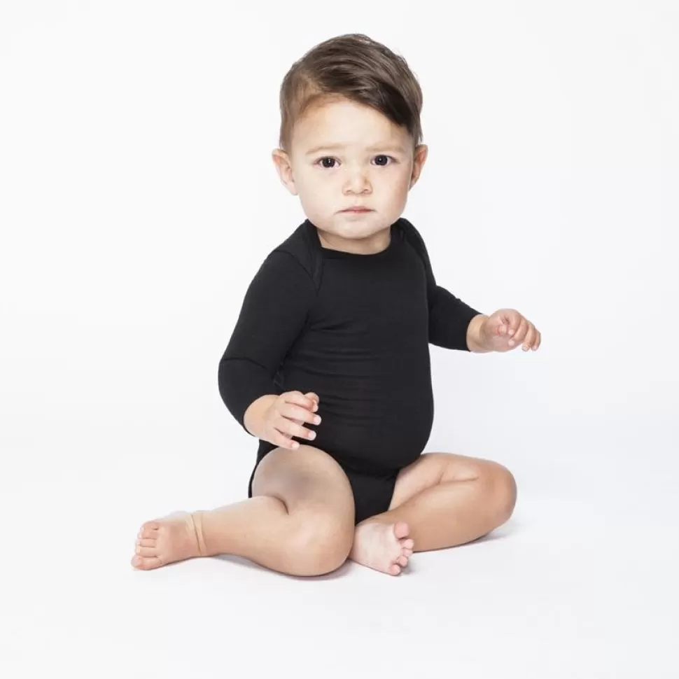 Discount Mingo | Basics Longsleeve Romper Black Rompers