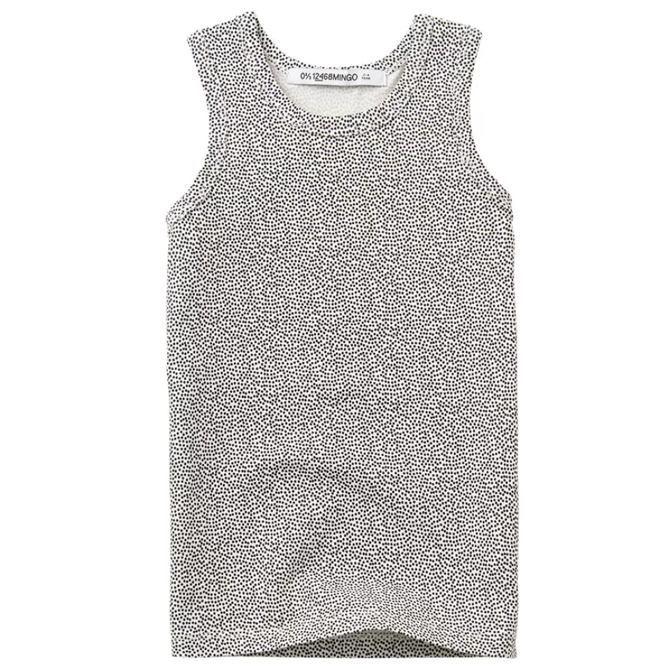 Online Mingo | Basics Singlet Dots Man Shirts