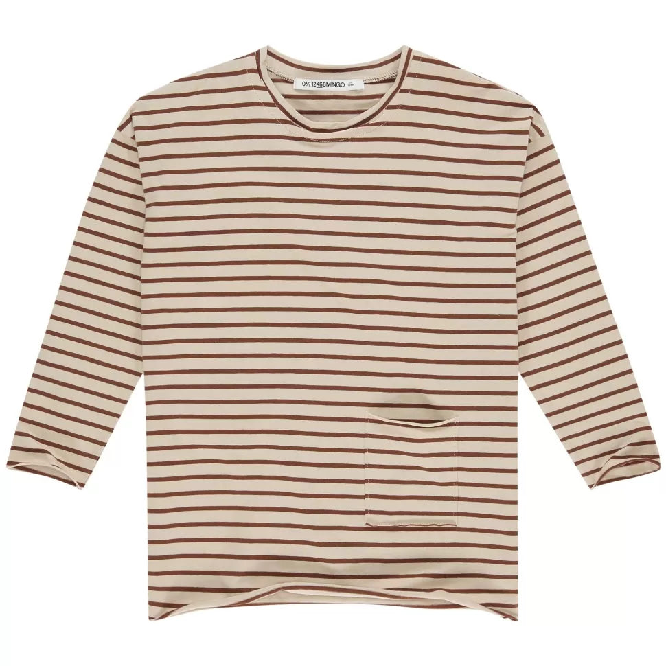 Best Mingo | Oversized Longsleeve | Stripe Baobab Man Shirts