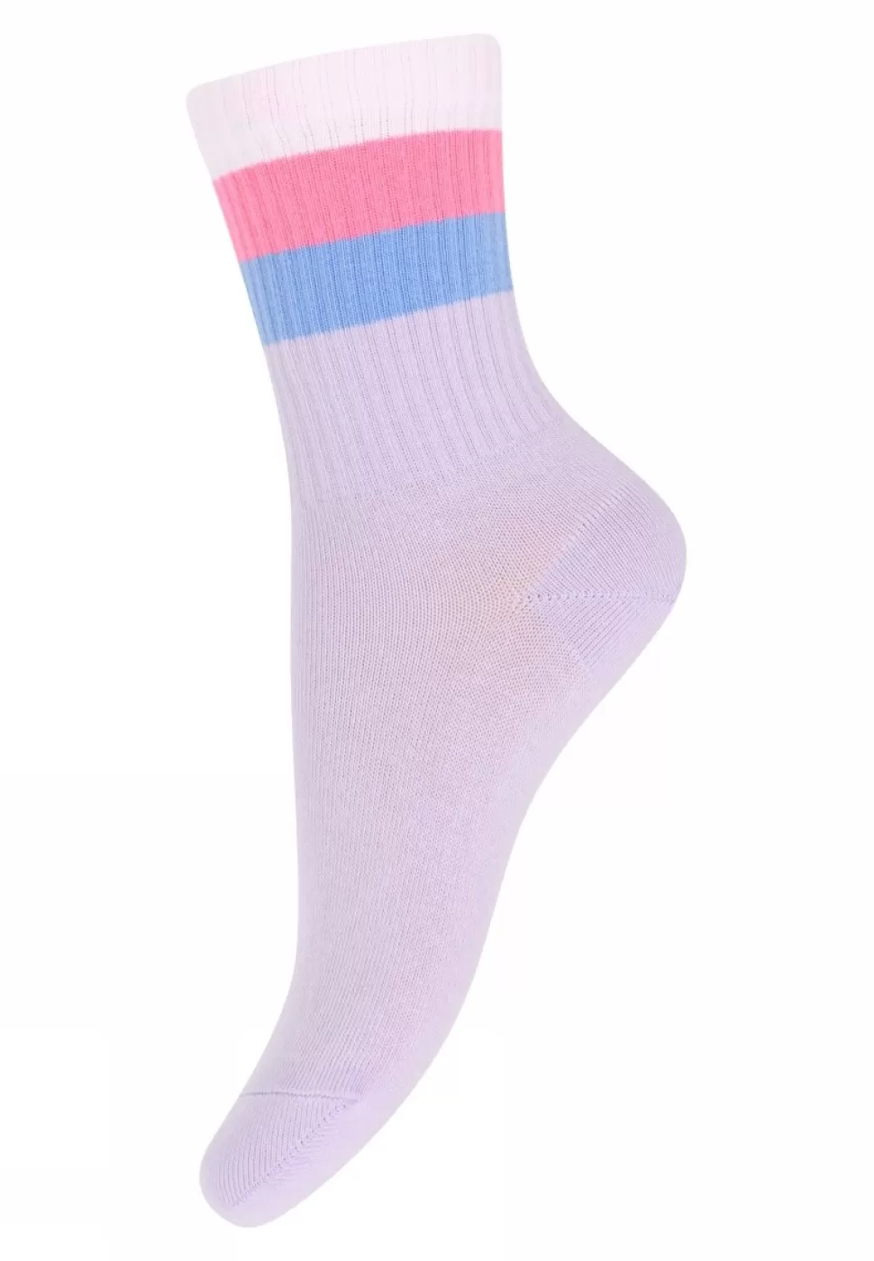 Store | 22112 Wide Stripes Socks | 703 Cloud Lilac Sokken + Maillots