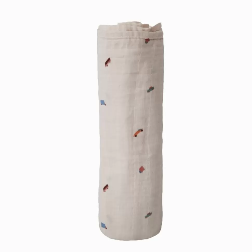 Outlet | Retro Cars Swaddle Hydrofiel Swaddles