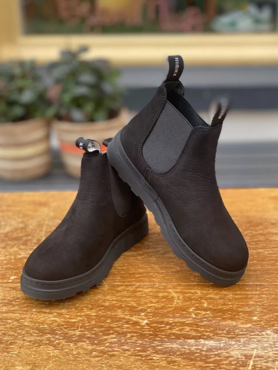 Hot | Jonah Rai Jr | Chelsea Boots Black Raven Nubuck Schoenen