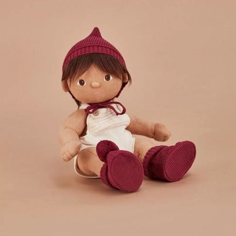 Flash Sale | Dinkum Doll Knit Set | Poppen Muts + Slofjes Accessoires