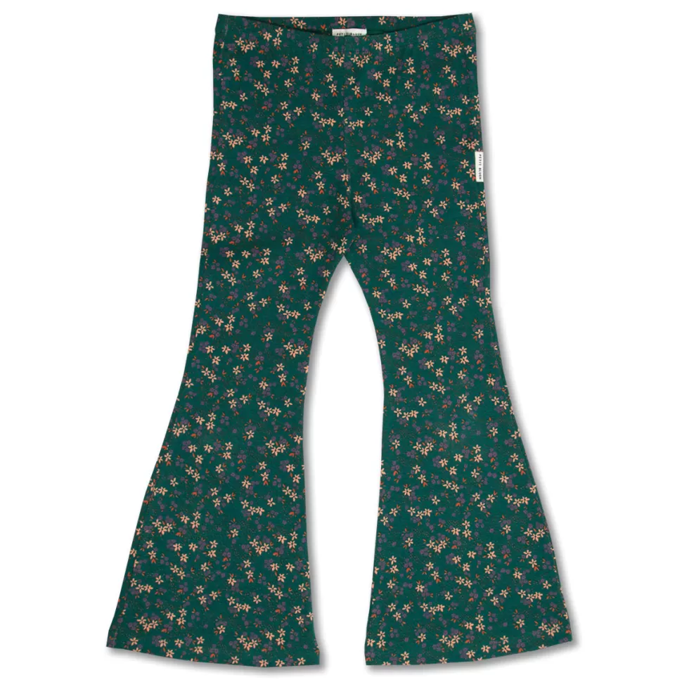 Outlet | Bowie Flared Pants | Poppy Flower Vrouw Broeken