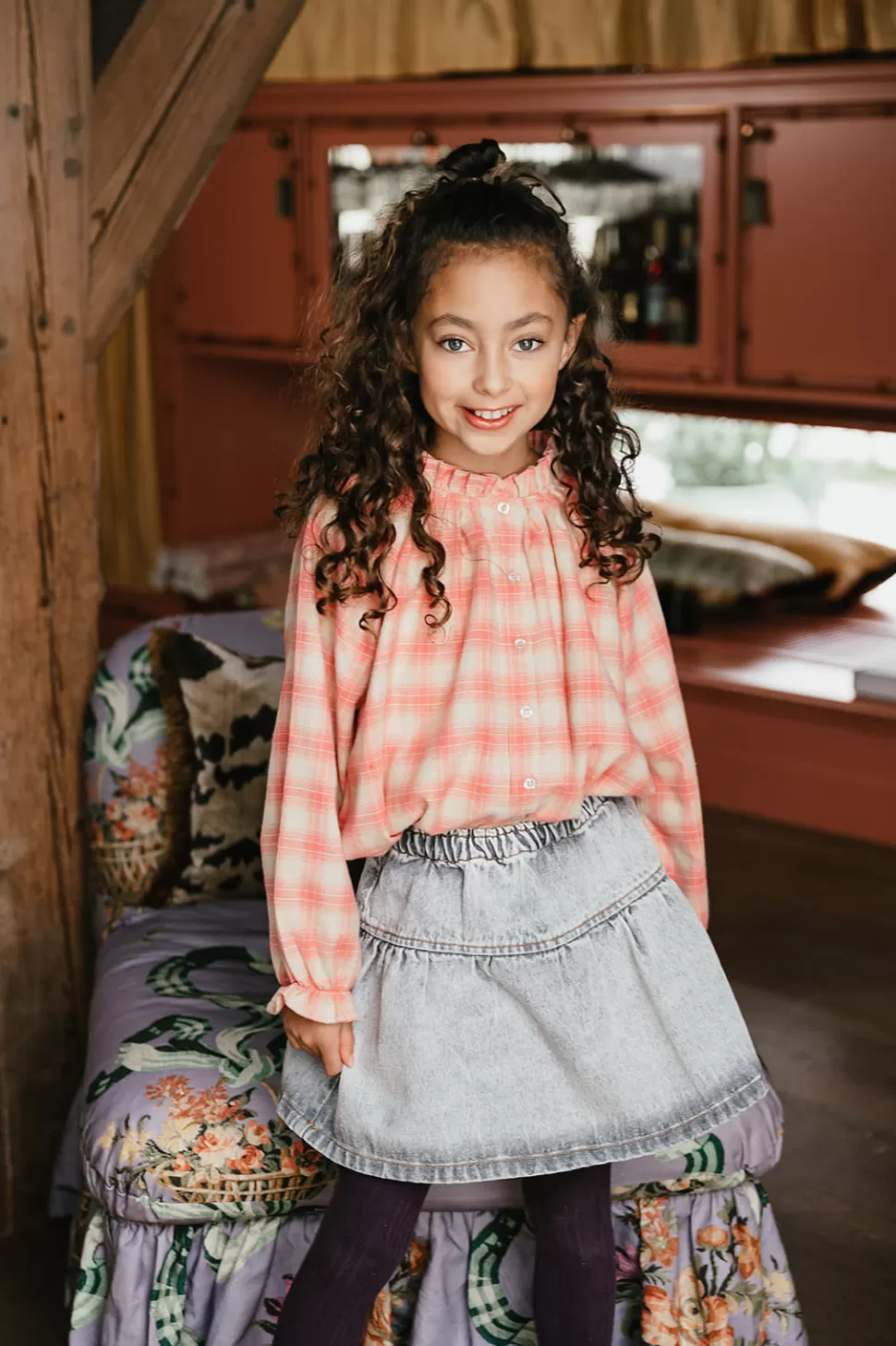 Cheap | Jeans Ruffle Skirt Vrouw Rokken