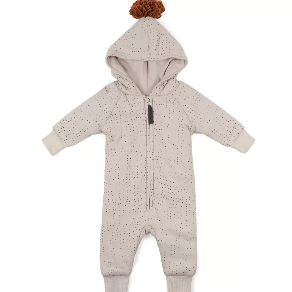 Best Sale | Padded Babysuit | Babypakje Almond Milk Jasjes