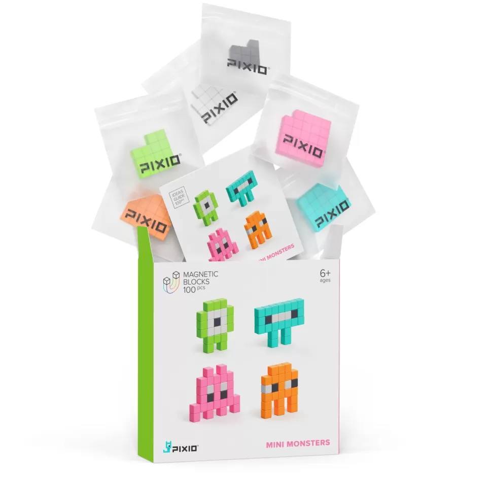 Store | Mini Monsters | Set Van 100 Blokjes Onderweg