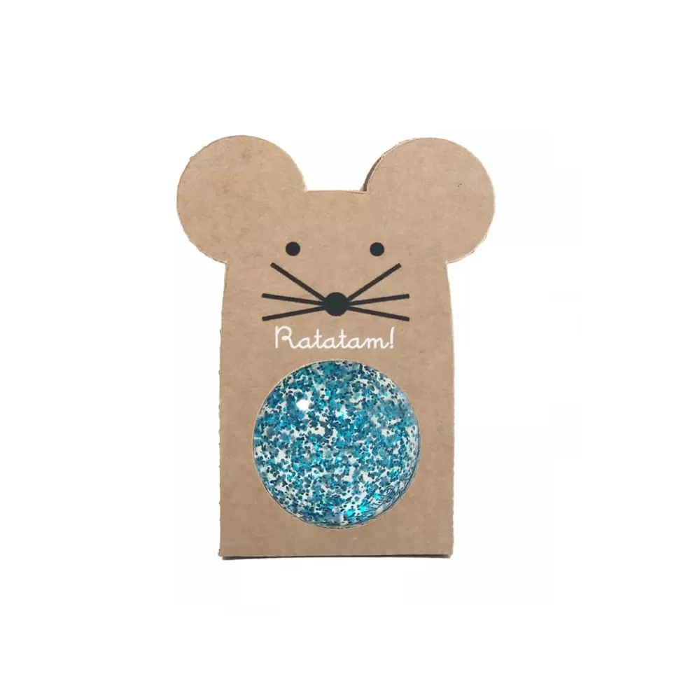 Outlet | Glitter Mouse Stuiterbal | 4,3 Cm Buiten Spelen