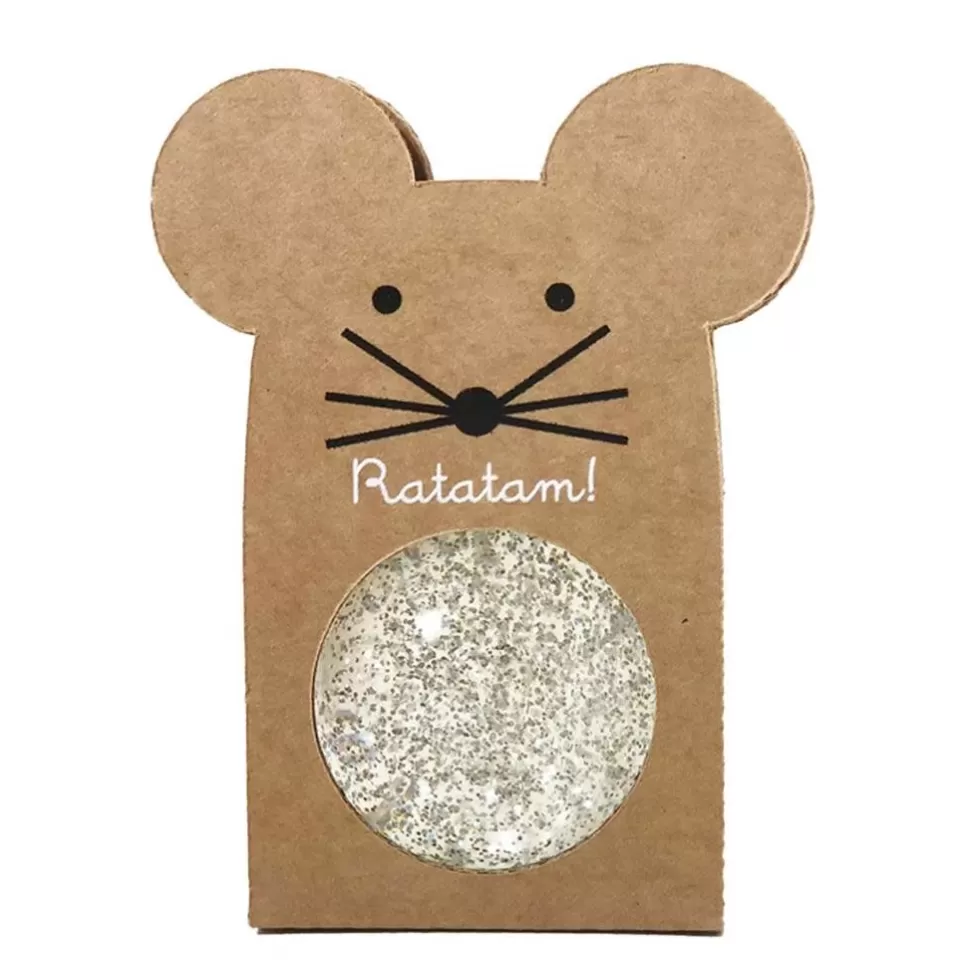 Outlet | Glitter Mouse Stuiterbal | 4,3 Cm Buiten Spelen