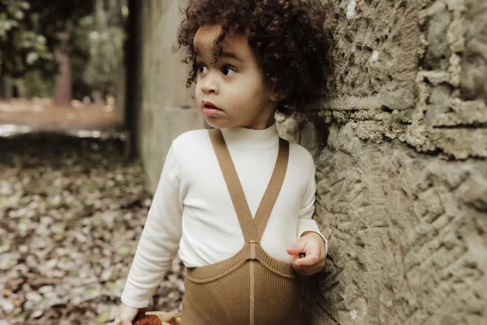 Sale | Footed Tights | Maillot Acorn Brown Sokken + Maillots