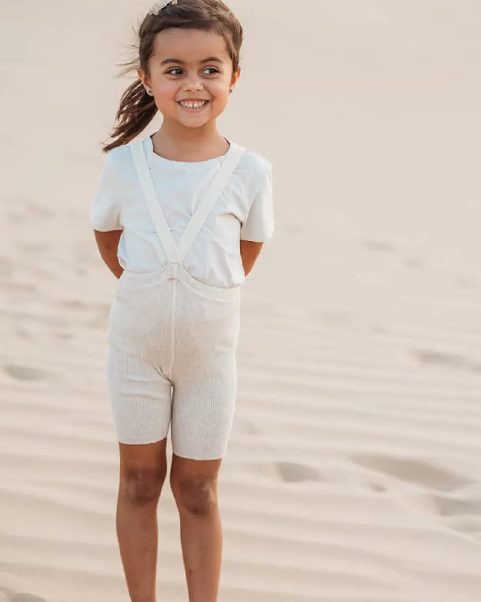 Outlet | Shorty Maillot Met Bretels | Cream Broekjes