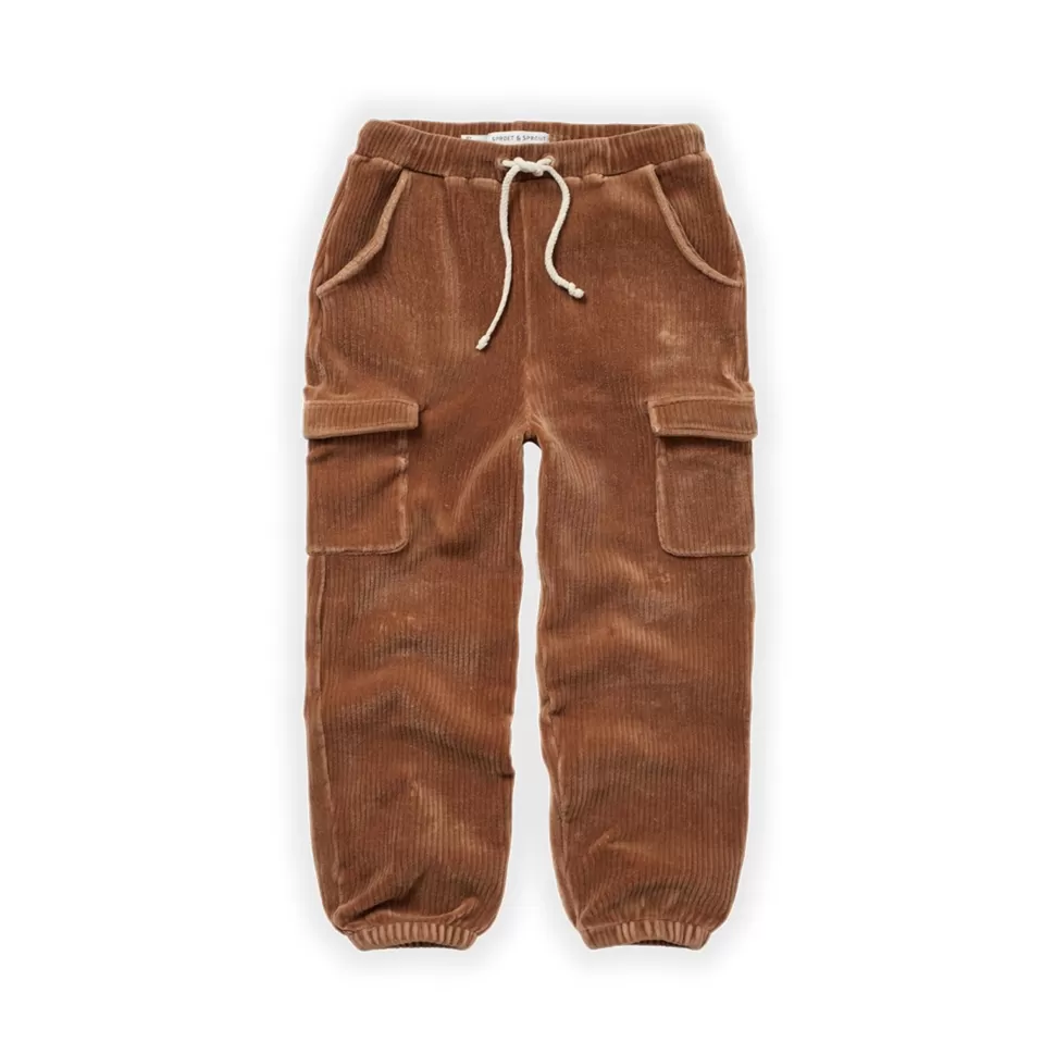 Cheap | Cargo Rib Pants Lion Man Broeken