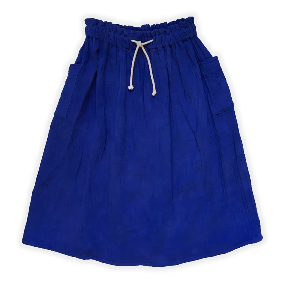 Sale | Maxi Skirt | Cobalt Blue Rok Vrouw Rokken