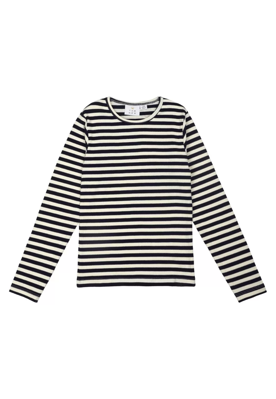 Shop | Fie Rib Tee | Navy Blazer Stripe Vrouw Shirts