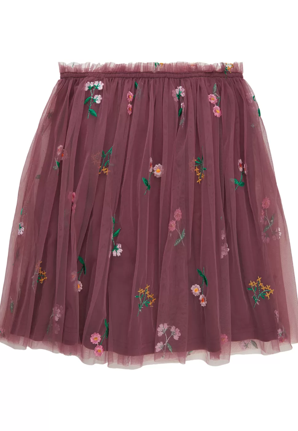 Flash Sale | Habianna Tulle Skirt | Rose Brown Vrouw Rokken