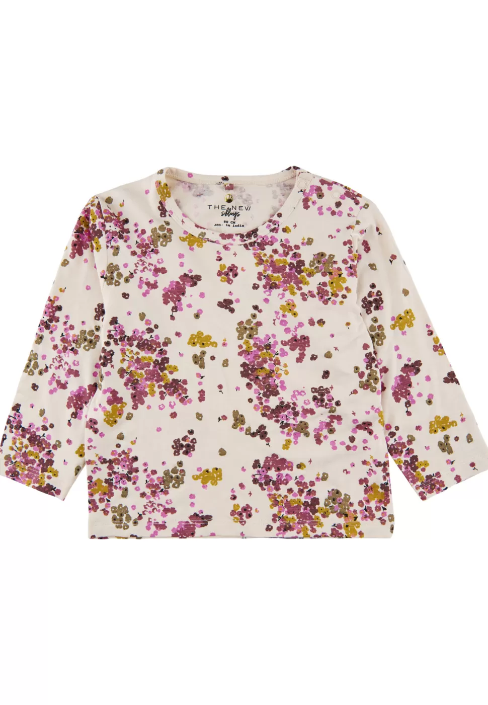 Outlet | Herle Longsleeve | White Swan Flowers Truitjes + Shirtjes