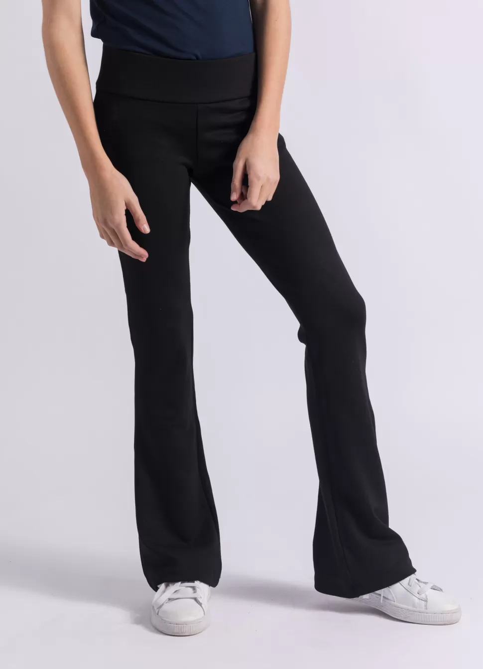 Online | Yoga Flared Pants | Black Vrouw Broeken