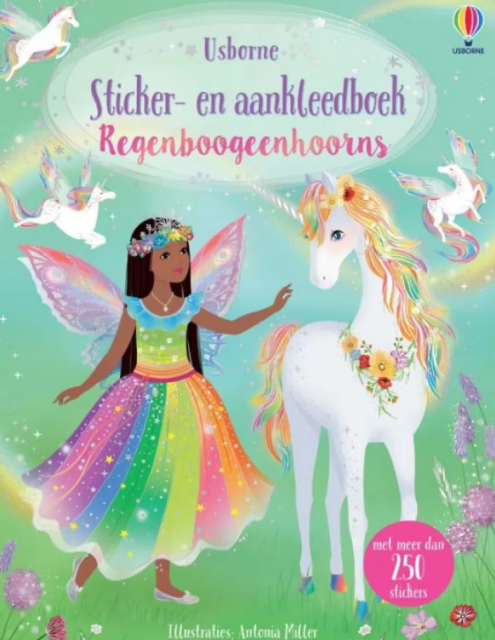 Cheap Usborne Stickerboek | Regenboogeenhoorns Boeken