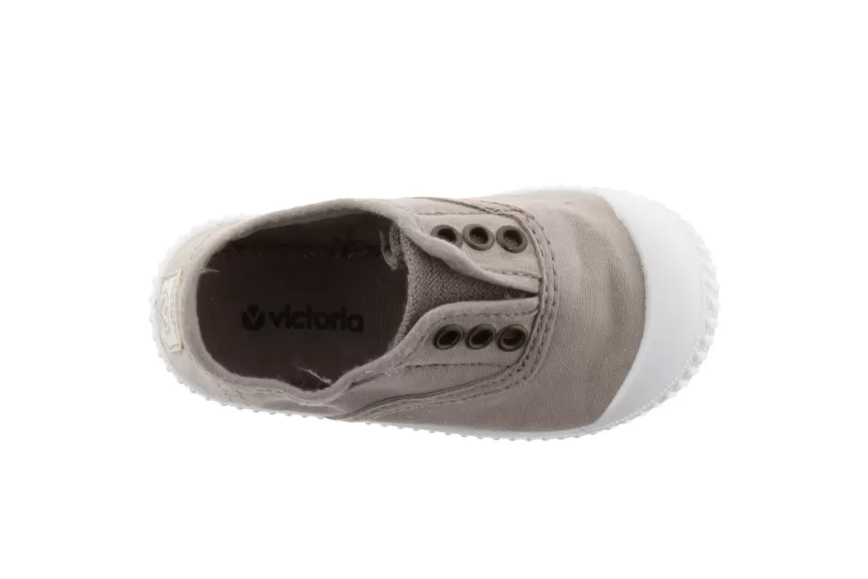 Discount | 106627 | Lage Sneakers Elastiek | Beige Schoenen