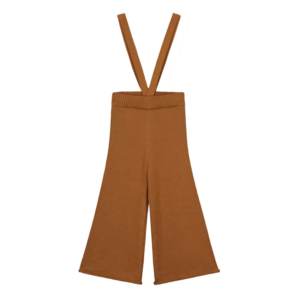 Cheap Yuki | Chunky Knitted Trousers | Rust Man Broeken