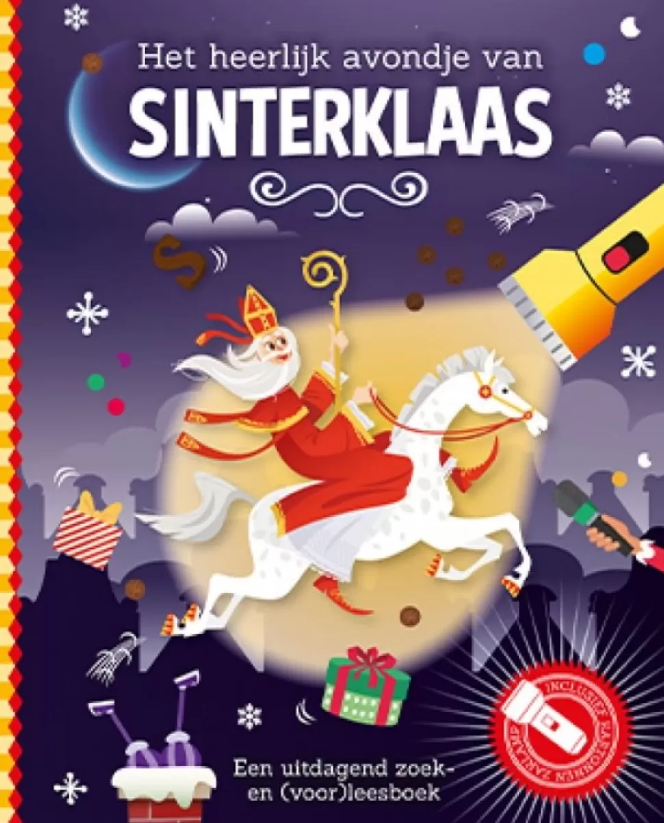 Discount Zaklampboek - Het Heerlijk Avondje Van Sinterklaas Onderweg