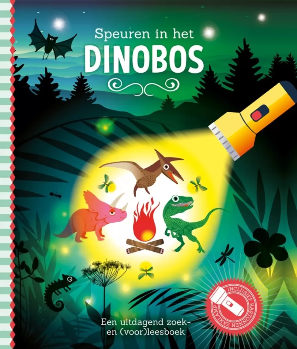 Flash Sale Zaklampboek - Speuren In Het Dinobos Boeken